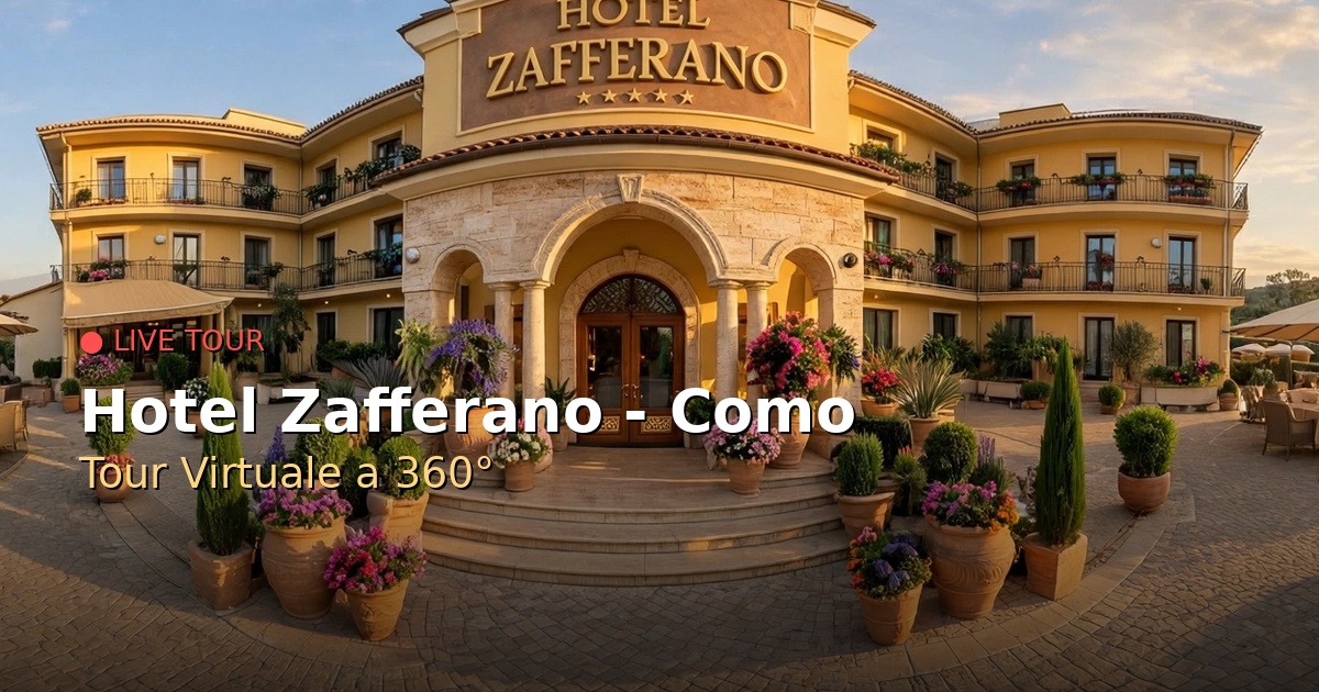 Anteprima Tour Virtuale Hotel Zafferano